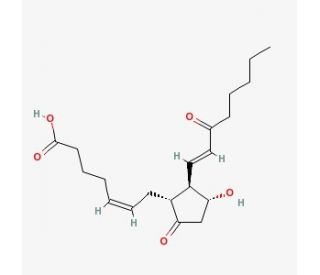 15-Keto-prostaglandin E2 (CAS 26441-05-4) - chemical structure image