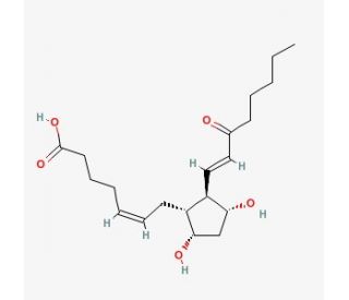 15-Keto-prostaglandin F2&alpha; (CAS 35850-13-6) - chemical structure image
