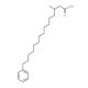 15-Phenyl-3-methylpentadecanoic acid (CAS 116754-80-4) - chemical structure image