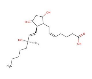 15(R)-15-methyl Prostaglandin D2 (CAS 210978-26-0) - chemical structure image