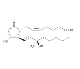 15(R)-15-methyl Prostaglandin E2 (CAS 55028-70-1) - chemical structure image