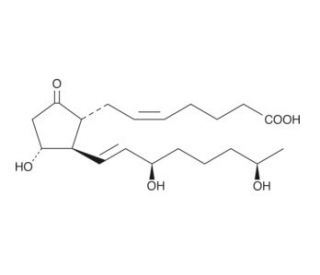 15(R),19(R)-hydroxy Prostaglandin E2 (CAS 54142-29-9) - chemical structure image
