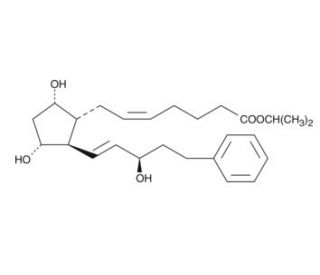 15(R)-Bimatoprost isopropyl ester (CAS 130273-87-9) - chemical structure image