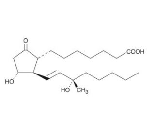 15(S)-15-methyl Prostaglandin E1 (CAS 35700-26-6) - chemical structure image