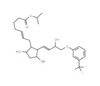 15(S)-Fluprostenol isopropyl ester (CAS 157283-68-6) - chemical structure image