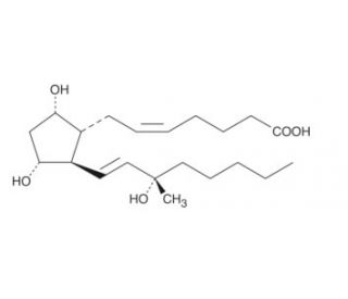 15(S)-15-methyl Prostaglandin F2&alpha; (CAS 35700-23-3) - chemical structure image