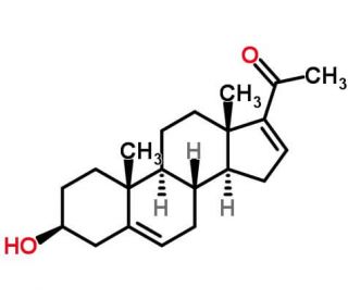 16-Dehydropregnenolone (CAS 1162-53-4) - chemical structure image