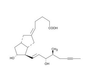 16(S)-Iloprost (CAS 74843-14-4) - chemical structure image