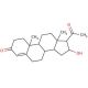16α-Hydroxy Progesterone - chemical structure image