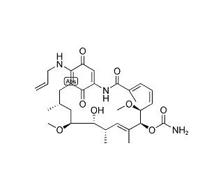 17-AAG (CAS 75747-14-7) - chemical structure image 