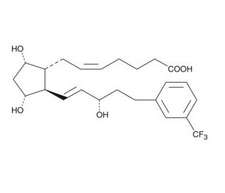 17-trifluoromethylphenyl trinor Prostaglandin F2&alpha; (CAS 221246-34-0) - chemical structure image