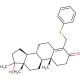 17α-Methyl-4-[(phenylthio)methyl]testosterone - chemical structure image