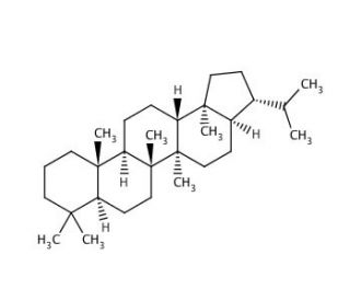 17&alpha;(H),21&beta;(H)-Hopane solution (CAS 13849-96-2) - chemical structure image