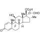 17β-Carboxy-17α-formyloxy Dexamethasone (CAS 473273-04-0) - chemical structure image
