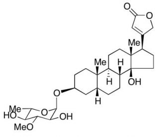 17&beta;-Neriifolin (CAS 466-07-9) - chemical structure image