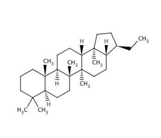 17&beta;(H),21&alpha;(H)-30-Norhopane solution (CAS 3258-87-5) - chemical structure image