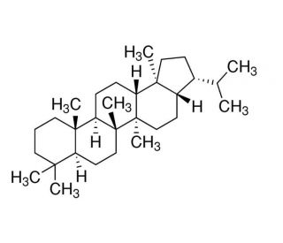 17&beta;(H),21&beta;(H)-Hopane solution (CAS 471-62-5) - chemical structure image