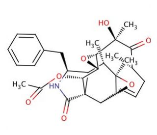 19,20-Epoxycytochalasin D (CAS 191349-10-7) - chemical structure image