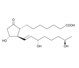 19(R)-hydroxy Prostaglandin E1 (CAS 64625-55-4) - chemical structure image