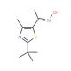 (1E)-1-(2-tert-butyl-4-methyl-1,3-thiazol-5-yl)ethanone oxime - chemical structure image