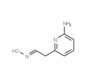 (1E)-(6-aminopyridin-2-yl)acetaldehyde oxime - chemical structure image