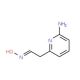 (1E)-(6-aminopyridin-2-yl)acetaldehyde oxime - chemical structure image