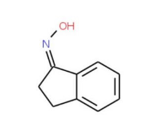 (1E)-indan-1-one oxime (CAS 3349-60-8) - chemical structure image