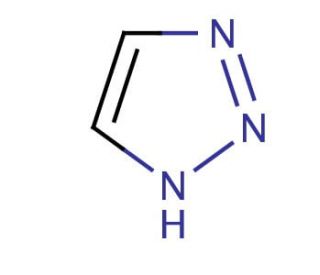 1H-1,2,3-Triazole (CAS 288-36-8) - chemical structure image