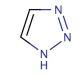 1H-1,2,3-Triazole (CAS 288-36-8) - chemical structure image