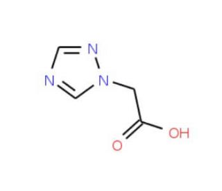 (1H-1,2,4-Triazol-1-yl)acetic acid (CAS 28711-29-7) - chemical structure image
