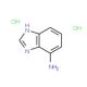 1H-1,3-benzodiazol-7-amine dihydrochloride - chemical structure image