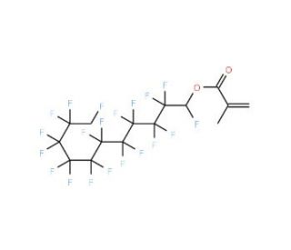 1H,1H,11H-Perfluoroundecyl methacrylate (CAS 41123-44-8) - chemical structure image
