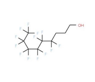 1H,1H,2H,2H,3H,3H-Perfluorononan-1-ol (CAS 80806-68-4) - chemical structure image