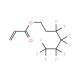 1H,1H,2H,2H-Nonafluorohexyl acrylate (CAS 117374-41-1) - chemical structure image