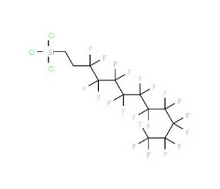 1H,1H,2H,2H-Perfluorododecyltrichlorosilane (CAS 102488-49-3) - chemical structure image
