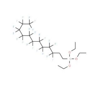 1H,1H,2H,2H-Perfluorododecyltriethoxysilane (CAS 146090-84-8) - chemical structure image