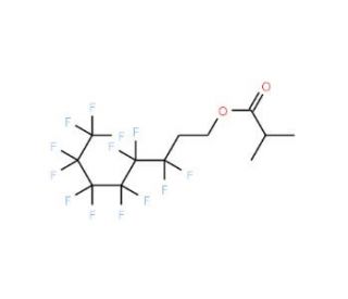 1H,1H,2H,2H-Perfluorooctyl isobutyrate (CAS 242812-05-1) - chemical structure image