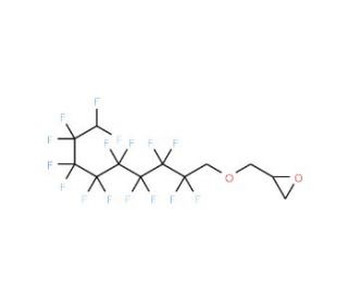 1H,1H,2H,3H,3H,5H,5H-1,2-Epoxy-4-oxatridecane (CAS 125370-60-7) - chemical structure image