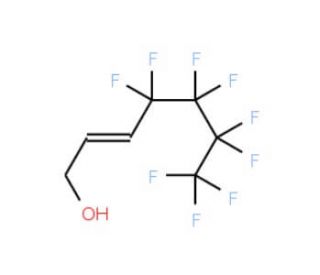 1H,1H,2H,3H-Perfluorohept-2-en-1-ol (CAS 72016-05-8) - chemical structure image