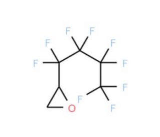 1H,1H,2H-Nonafluoro-1,2-epoxyhexane (CAS 89807-87-4) - chemical structure image