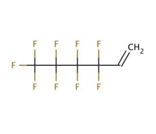 1H,1H,2H-Perfluoro-1-hexene (CAS 19430-93-4) - chemical structure image