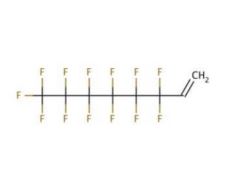 1H,1H,2H-Perfluoro-1-octene (CAS 25291-17-2) - chemical structure image