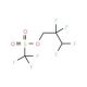 1H,1H,3H-Tetrafluoropropyl triflate (CAS 6401-02-1) - chemical structure image