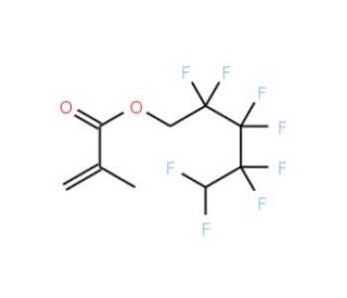 1H,1H,5H-Octafluoropentyl methacrylate (CAS 355-93-1) - chemical structure image