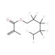 1H,1H,5H-Octafluoropentyl methacrylate (CAS 355-93-1) - chemical structure image