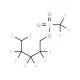 1H,1H,5H-Octafluoropentyl triflate (CAS 17352-10-2) - chemical structure image