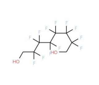 1H,1H,8H,8H-Dodecafluorooctane-1,8-diol (CAS 90177-96-1) - chemical structure image