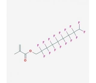 1H,1H,9H-Perfluorononyl methacrylate (CAS 1841-46-9) - chemical structure image