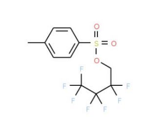 1H,1H-Heptafluorobutyl 4-toluenesulphonate (CAS 312-66-3) - chemical structure image