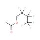 1H,1H-Heptafluorobutyl acetate (CAS 356-06-9) - chemical structure image